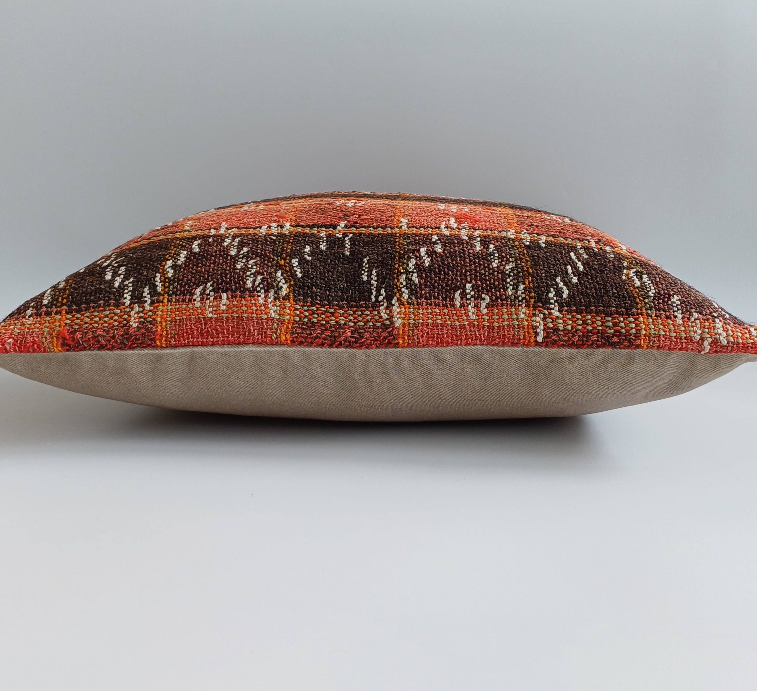 Vintage Turkish Rug Cushion Cover 18''x18'' / 45x45 CM