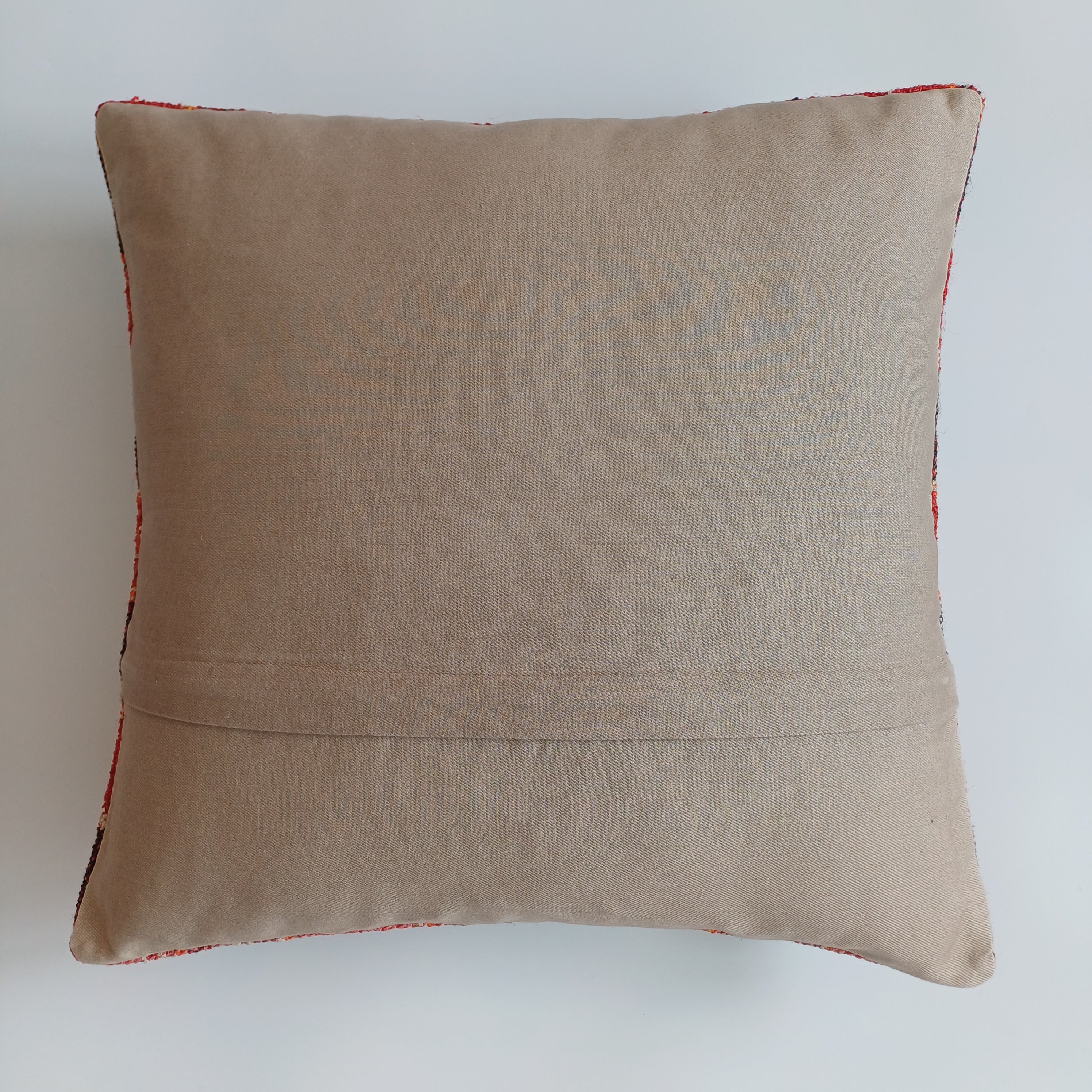 Vintage Turkish Rug Cushion Cover 18''x18'' / 45x45 CM