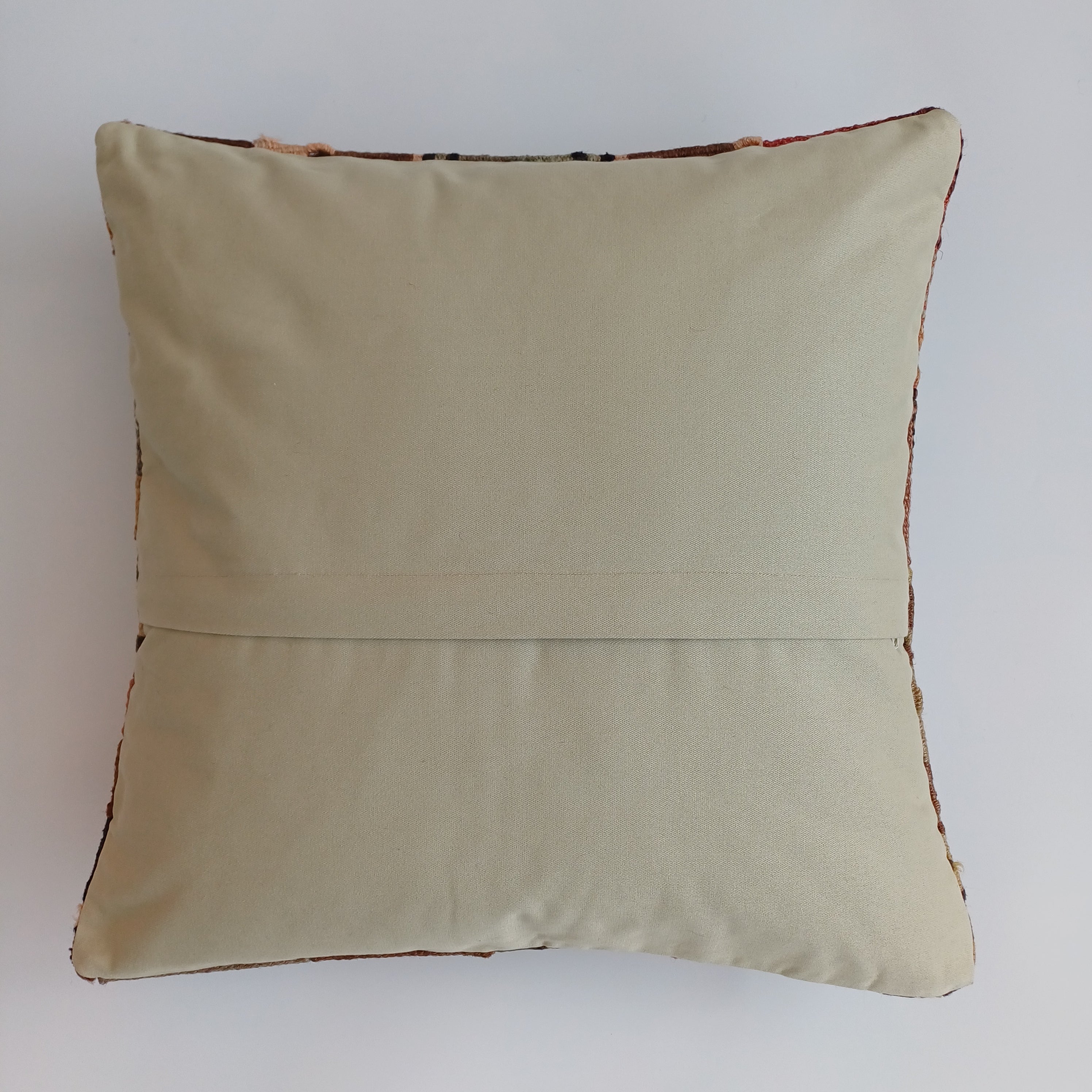 Vintage Turkish Rug Cushion Cover 18''x18'' / 45x45 CM