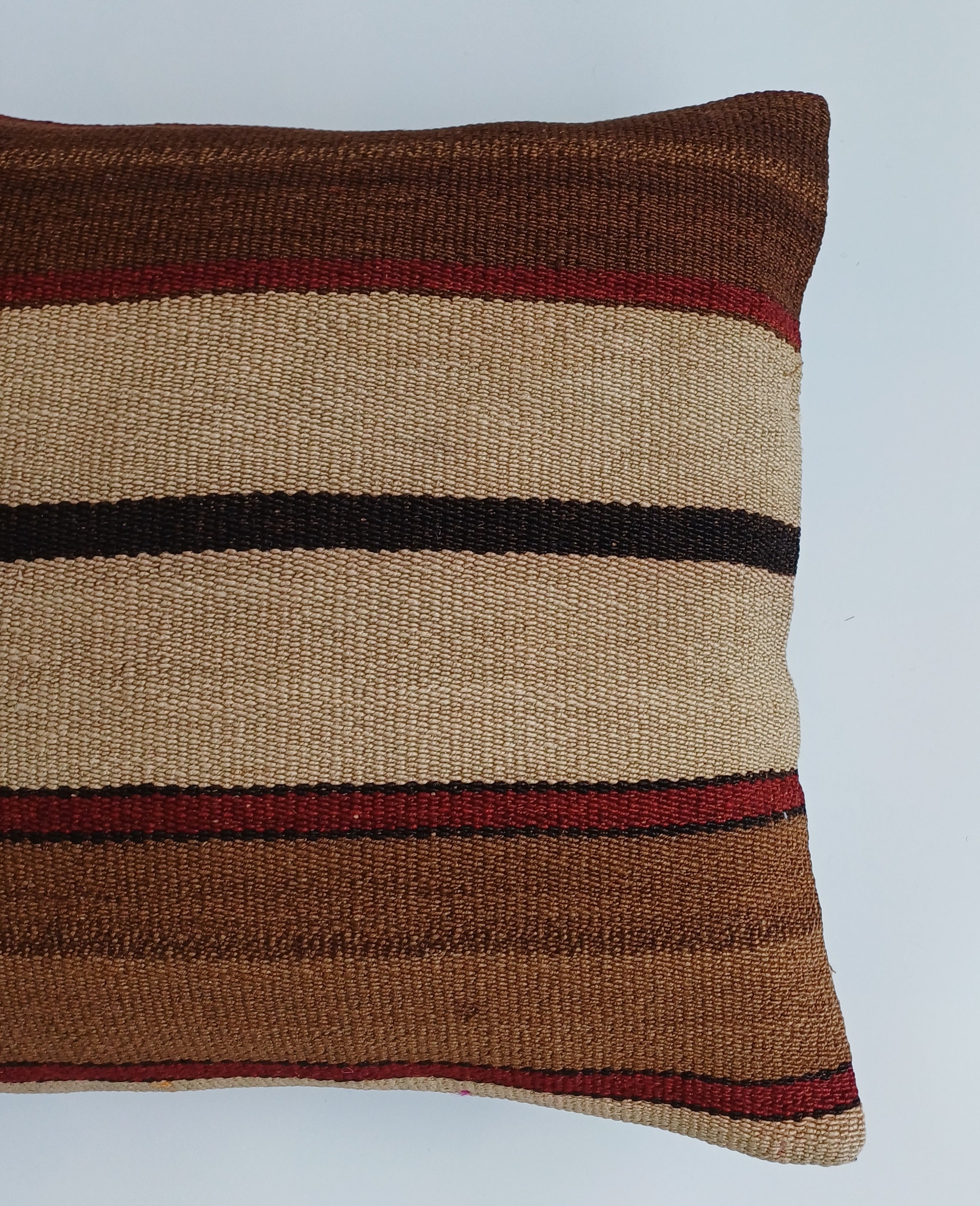 Vintage Turkish Rug Cushion Cover 18''x18'' / 45x45 CM