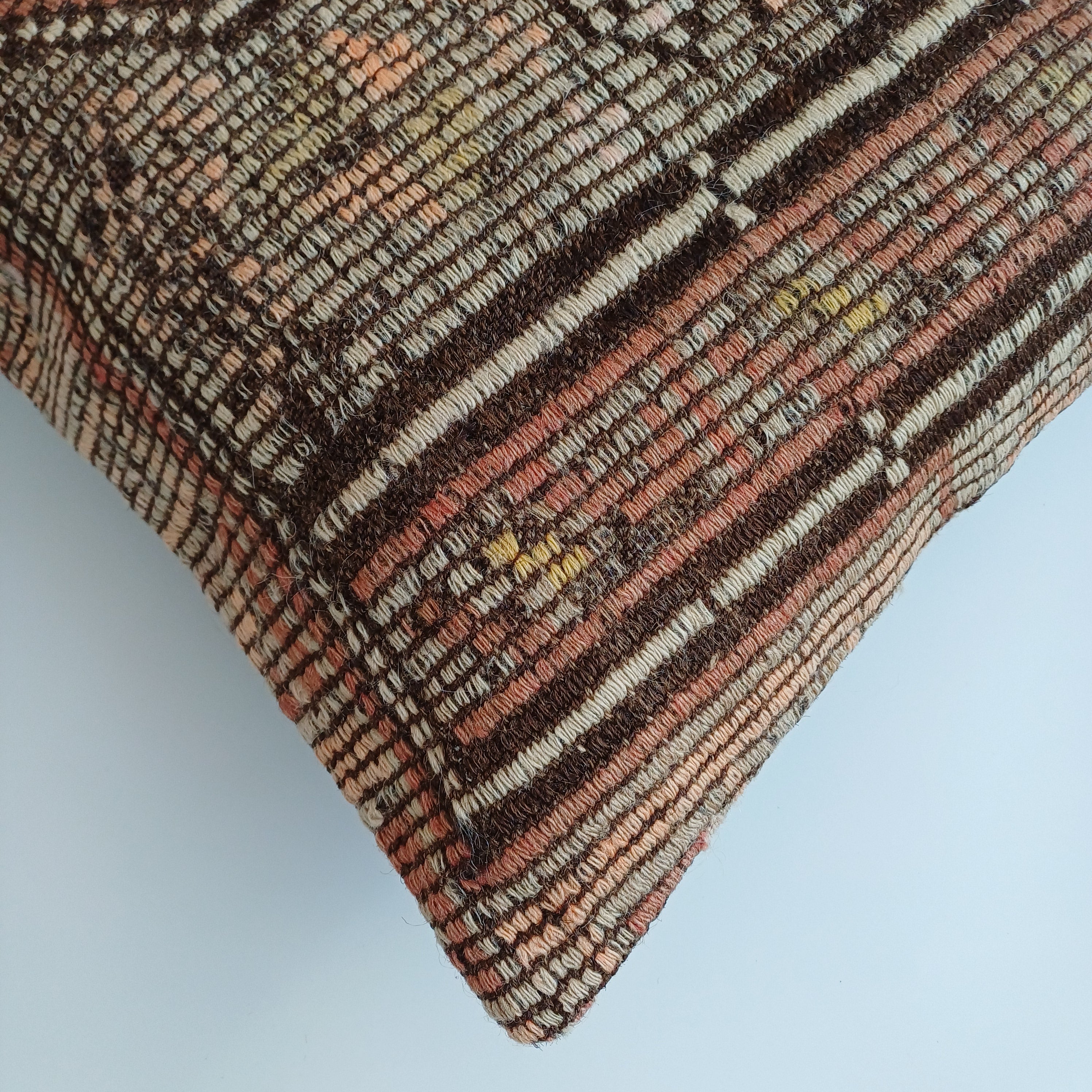 Vintage Turkish Rug Cushion Cover 18''x18'' / 45x45 CM