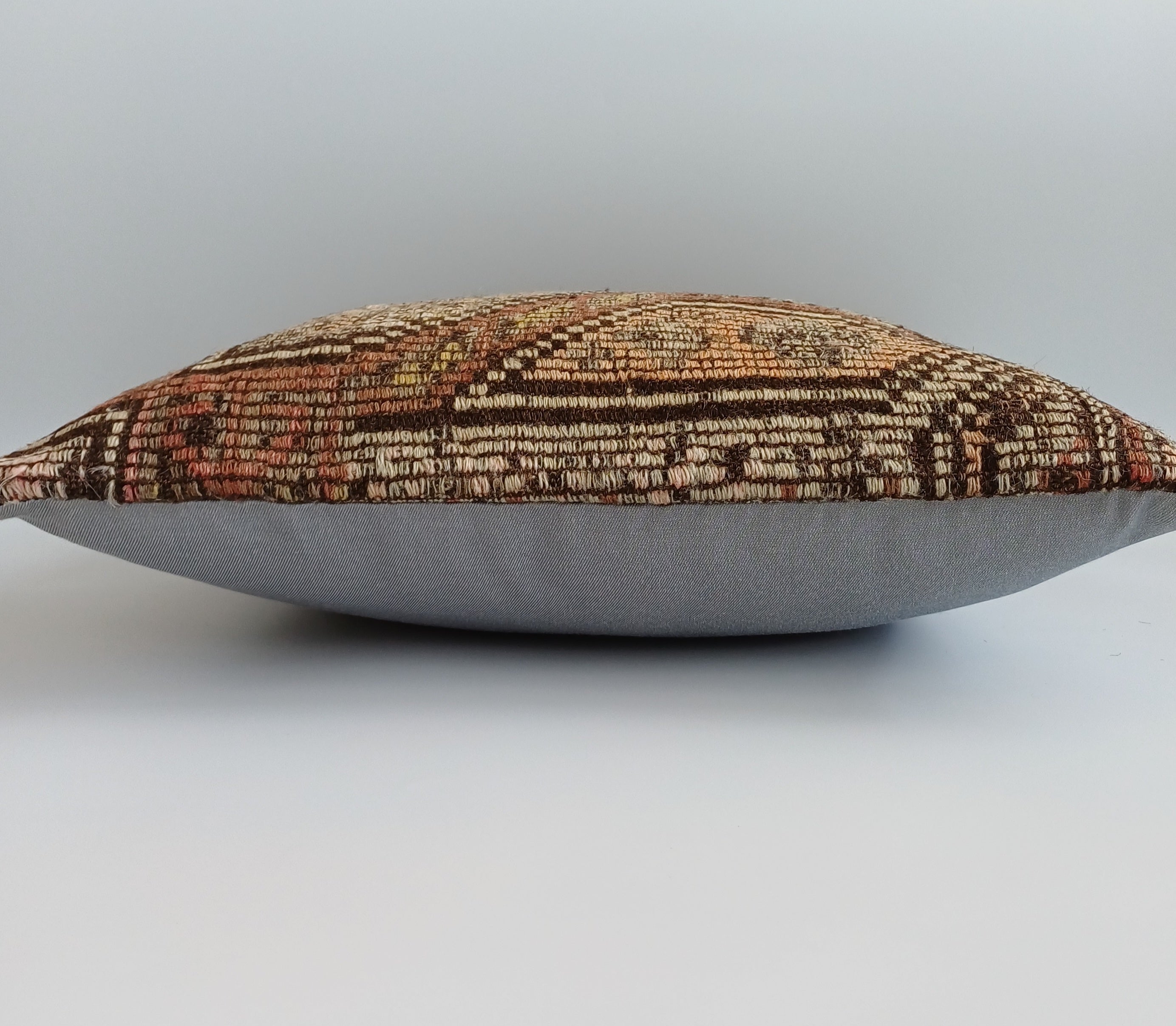 Vintage Turkish Rug Cushion Cover 18''x18'' / 45x45 CM