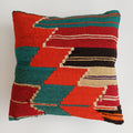 Vintage Turkish Rug Cushion Cover 18''x18'' / 45x45 CM