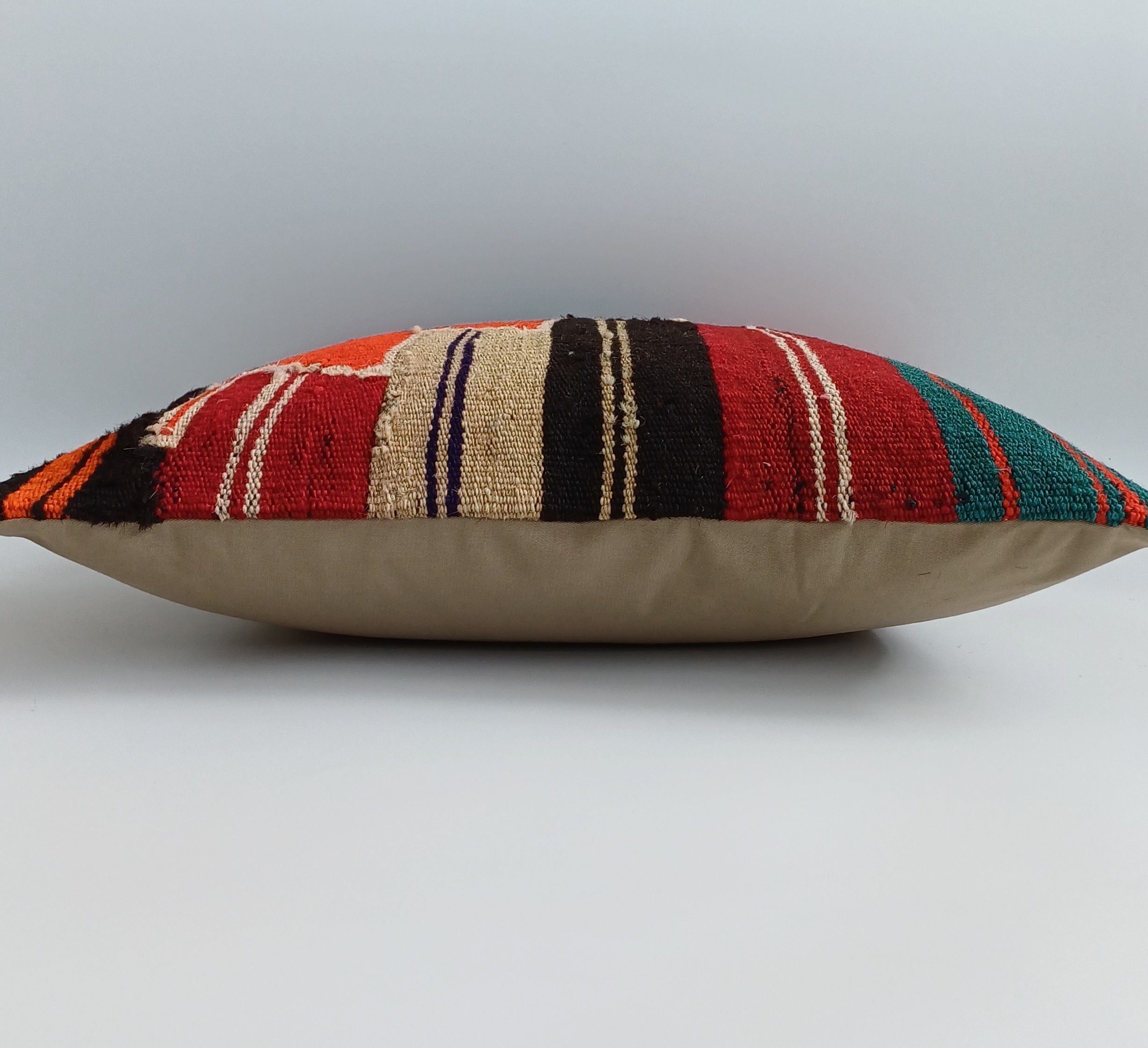 Vintage Turkish Rug Cushion Cover 18''x18'' / 45x45 CM