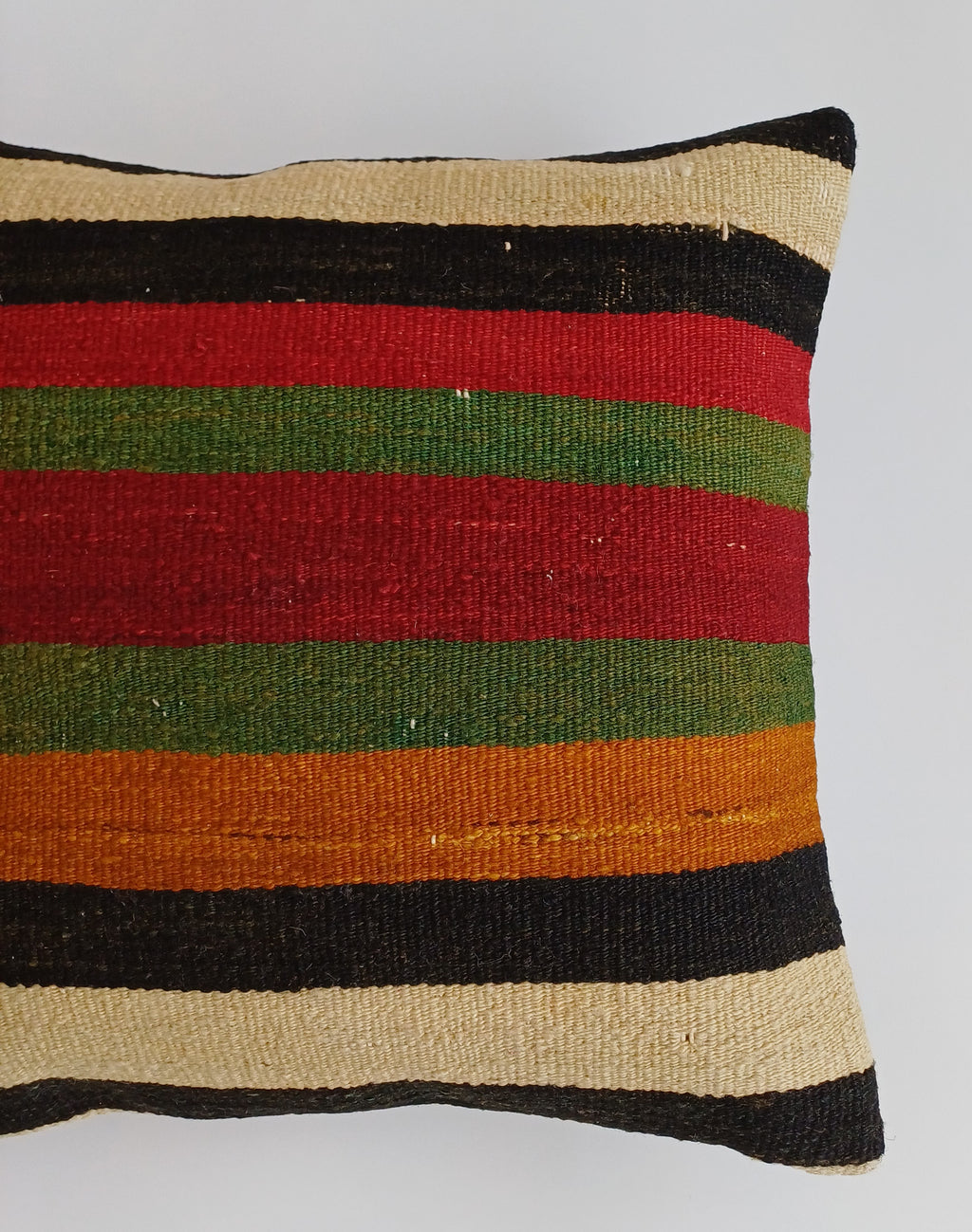 Vintage Turkish Rug Cushion Cover 18''x18'' / 45x45 CM