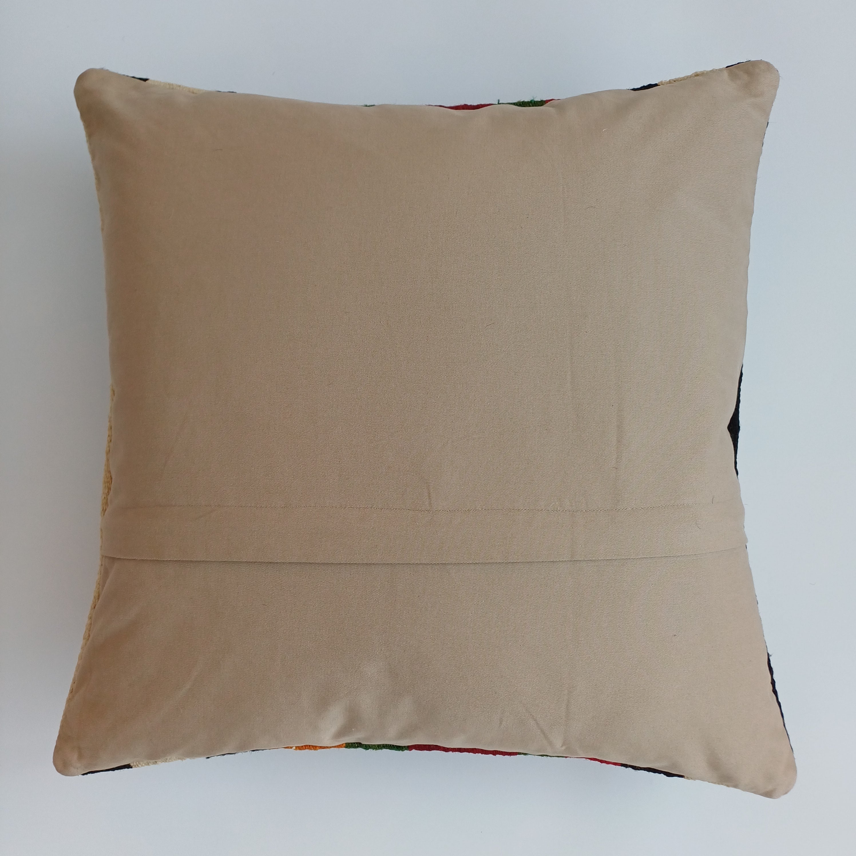 Vintage Turkish Rug Cushion Cover 18''x18'' / 45x45 CM