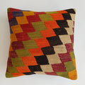 Vintage Turkish Rug Cushion Cover 18''x18'' / 45x45 CM