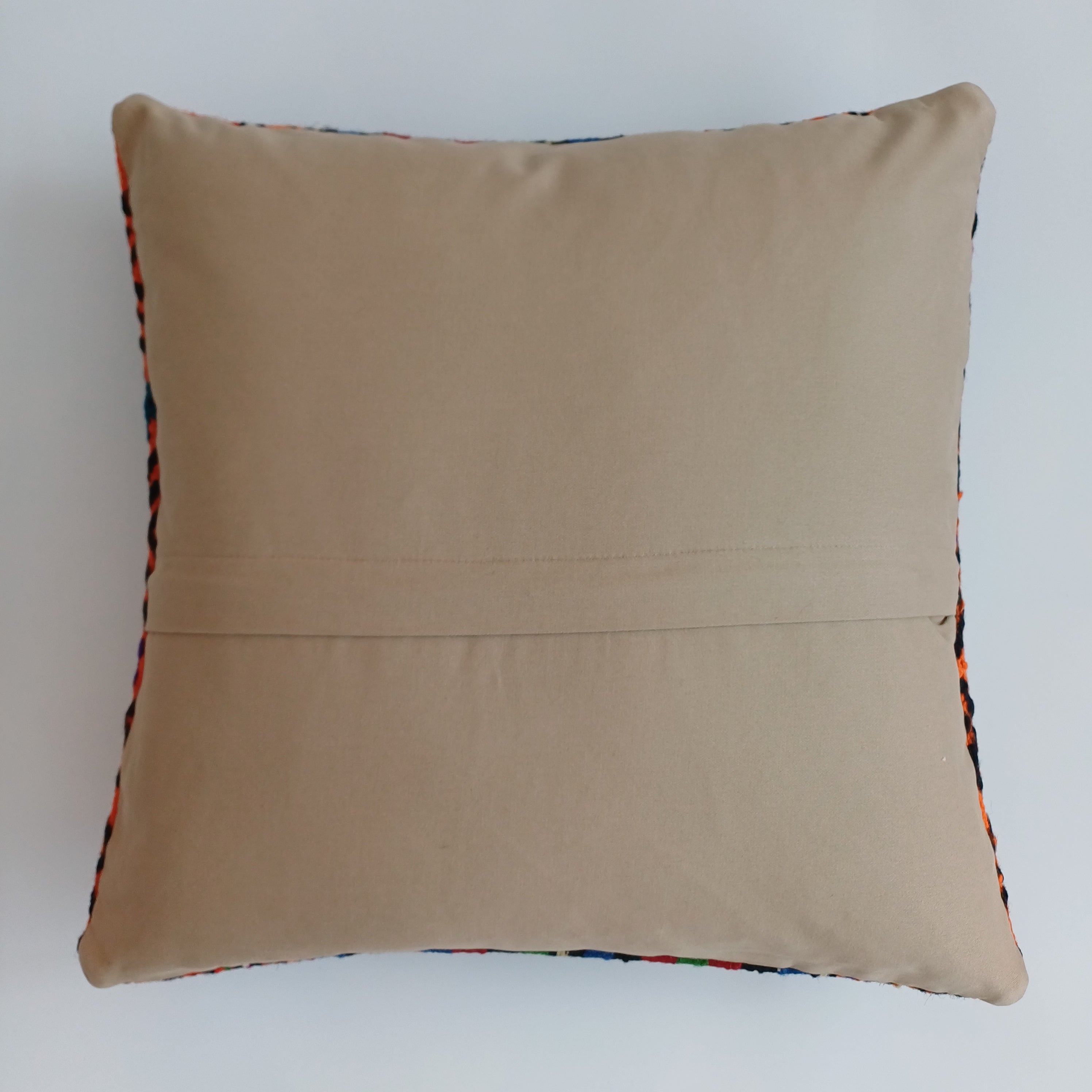 Vintage Turkish Rug Cushion Cover 18''x18'' / 45x45 CM