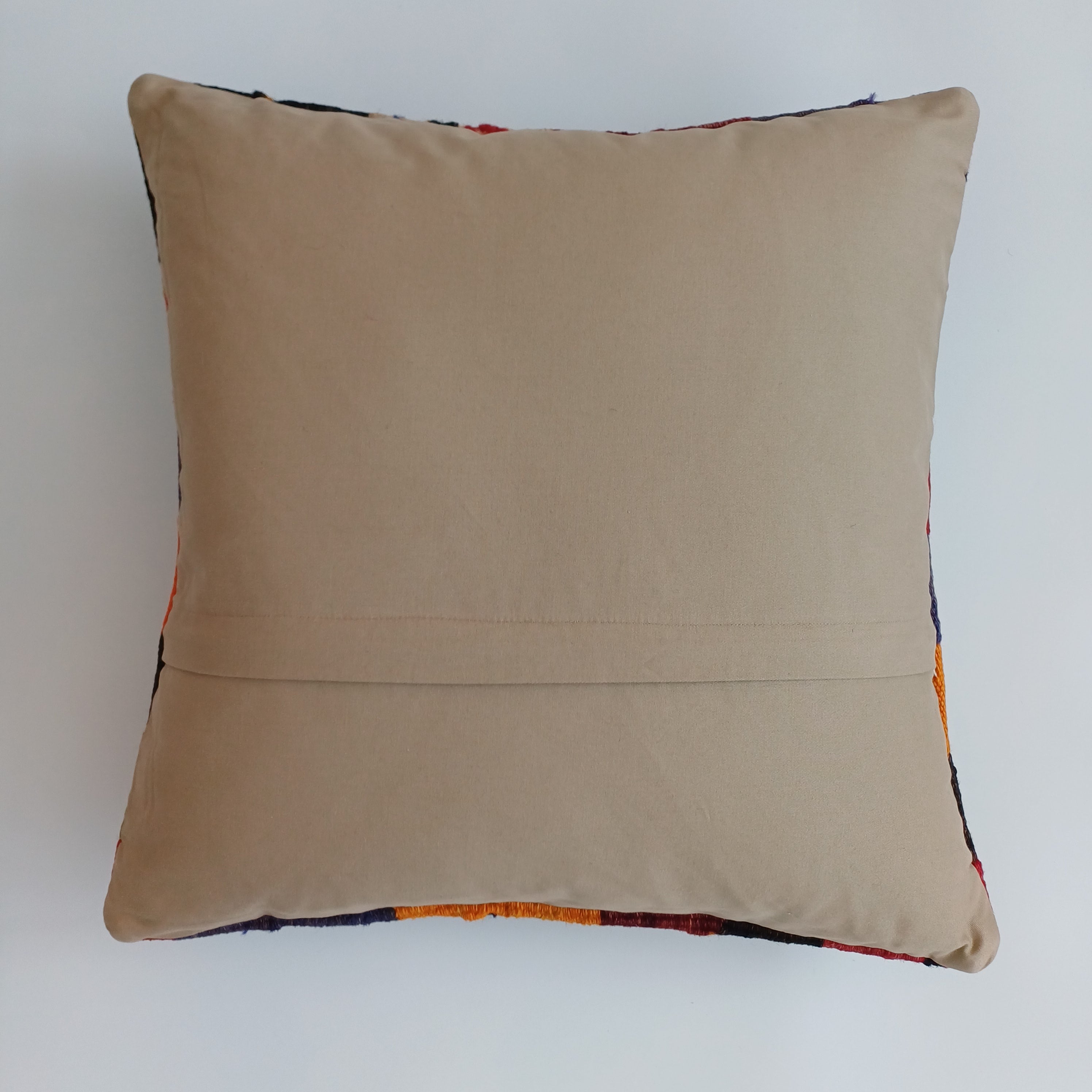 Vintage Turkish Rug Cushion Cover 18''x18'' / 45x45 CM