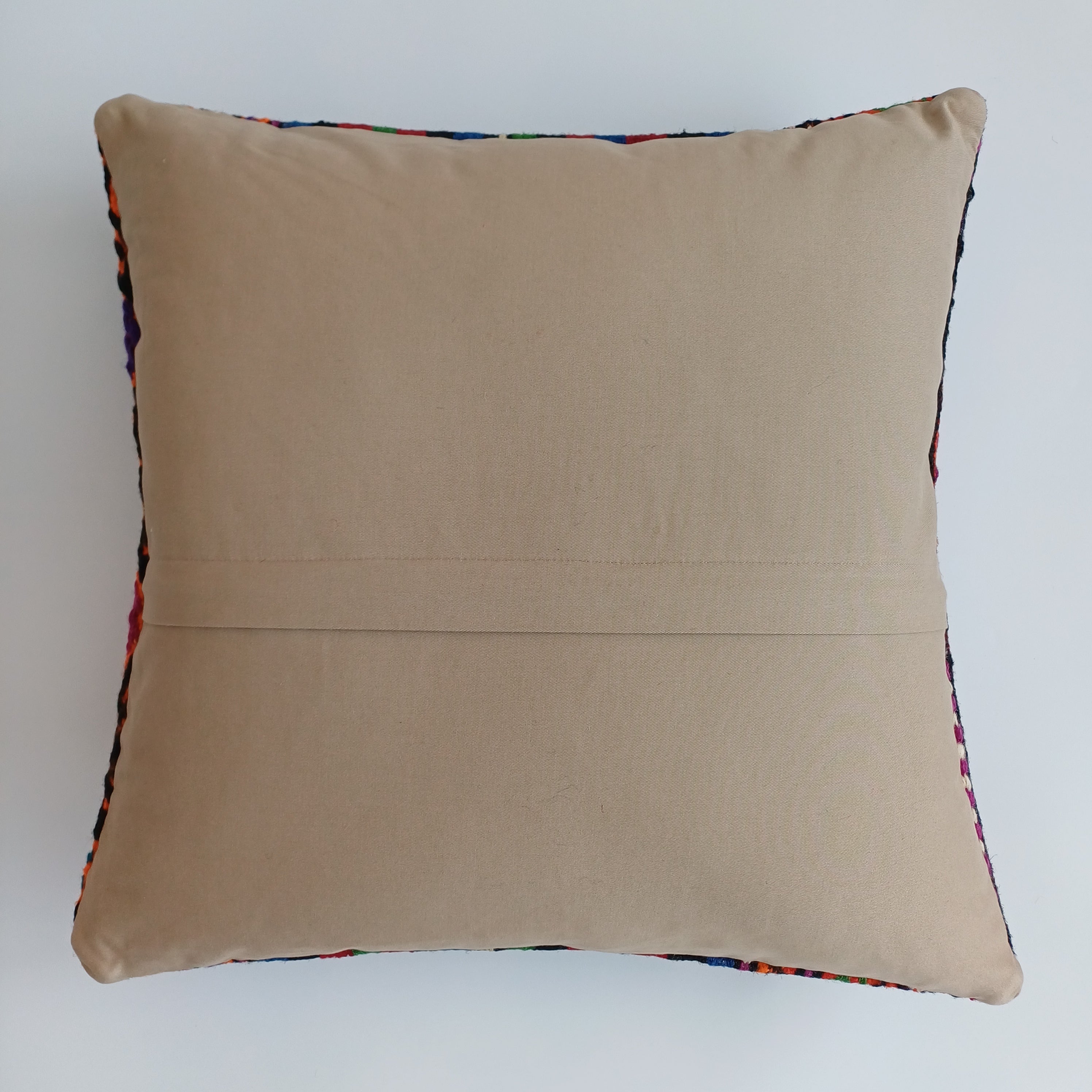 Vintage Turkish Rug Cushion Cover 18''x18'' / 45x45 CM