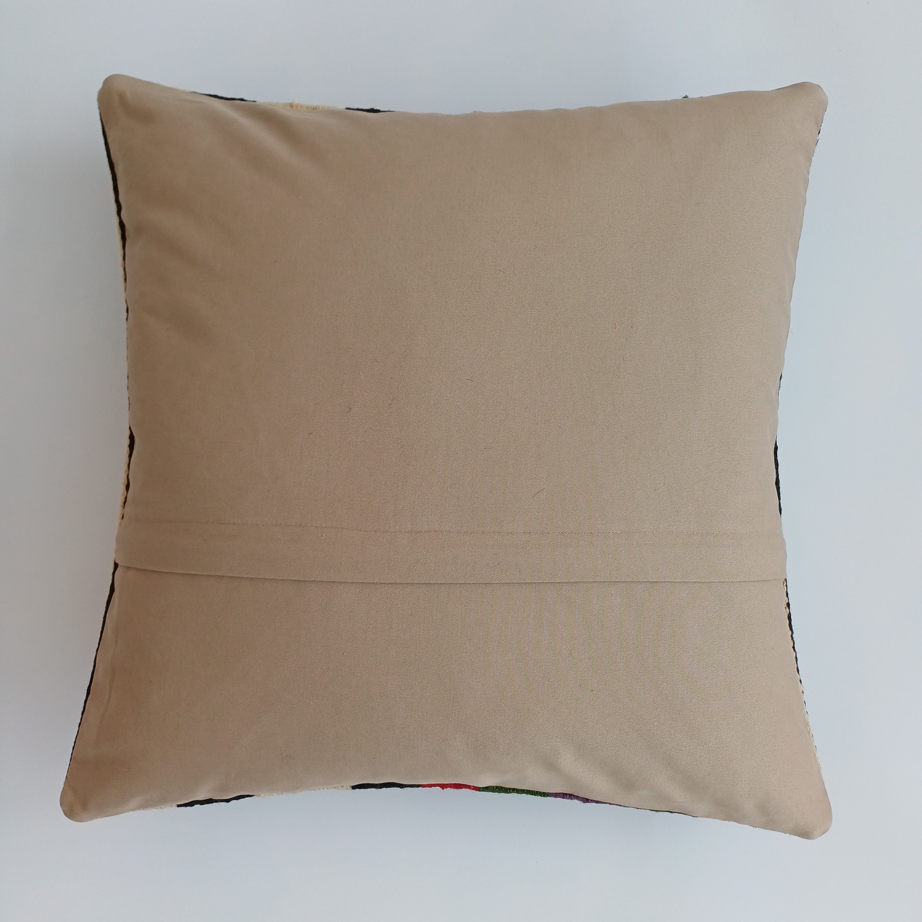 Vintage Turkish Rug Cushion Cover 18''x18'' / 45x45 CM