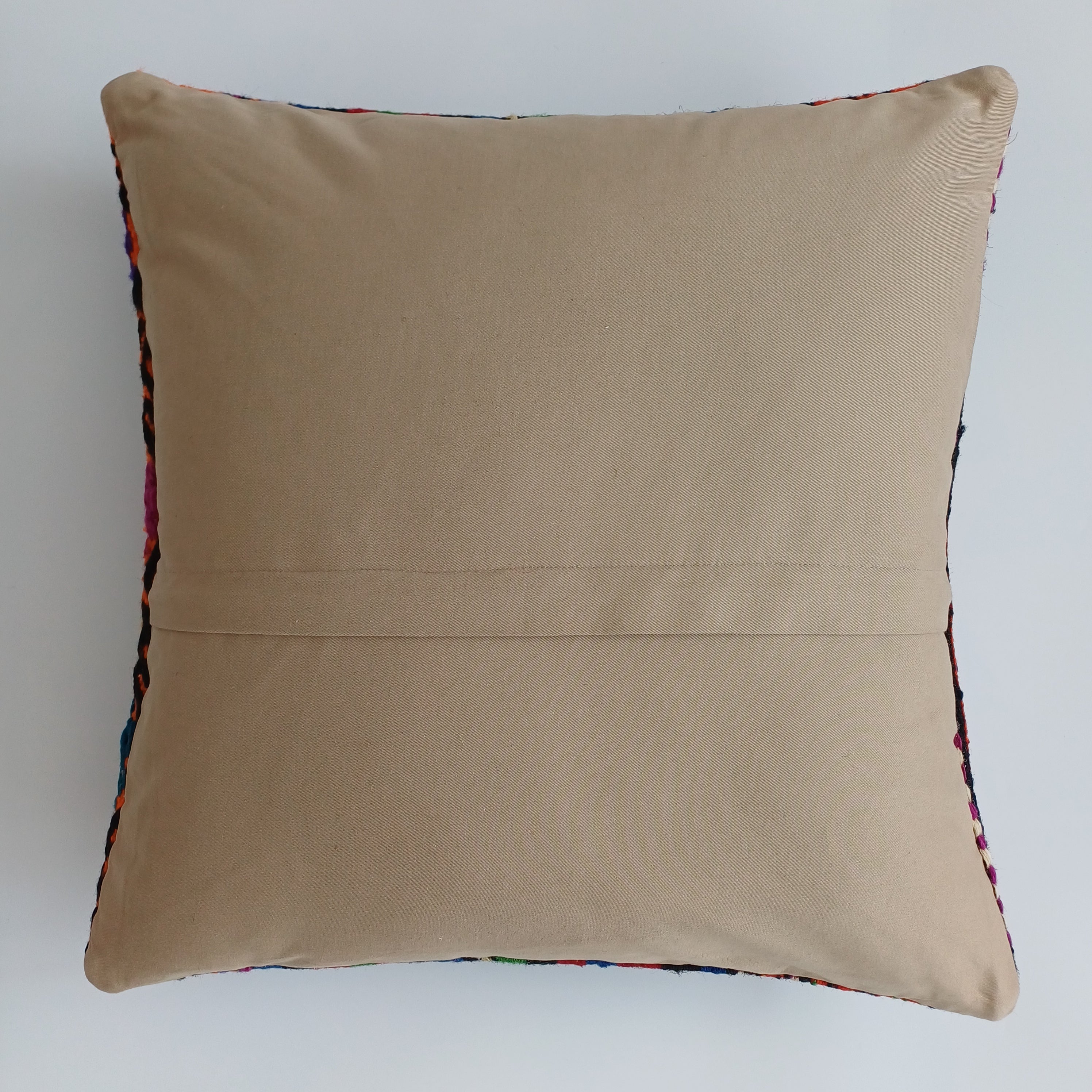 Vintage Turkish Rug Cushion Cover 18''x18'' / 45x45 CM