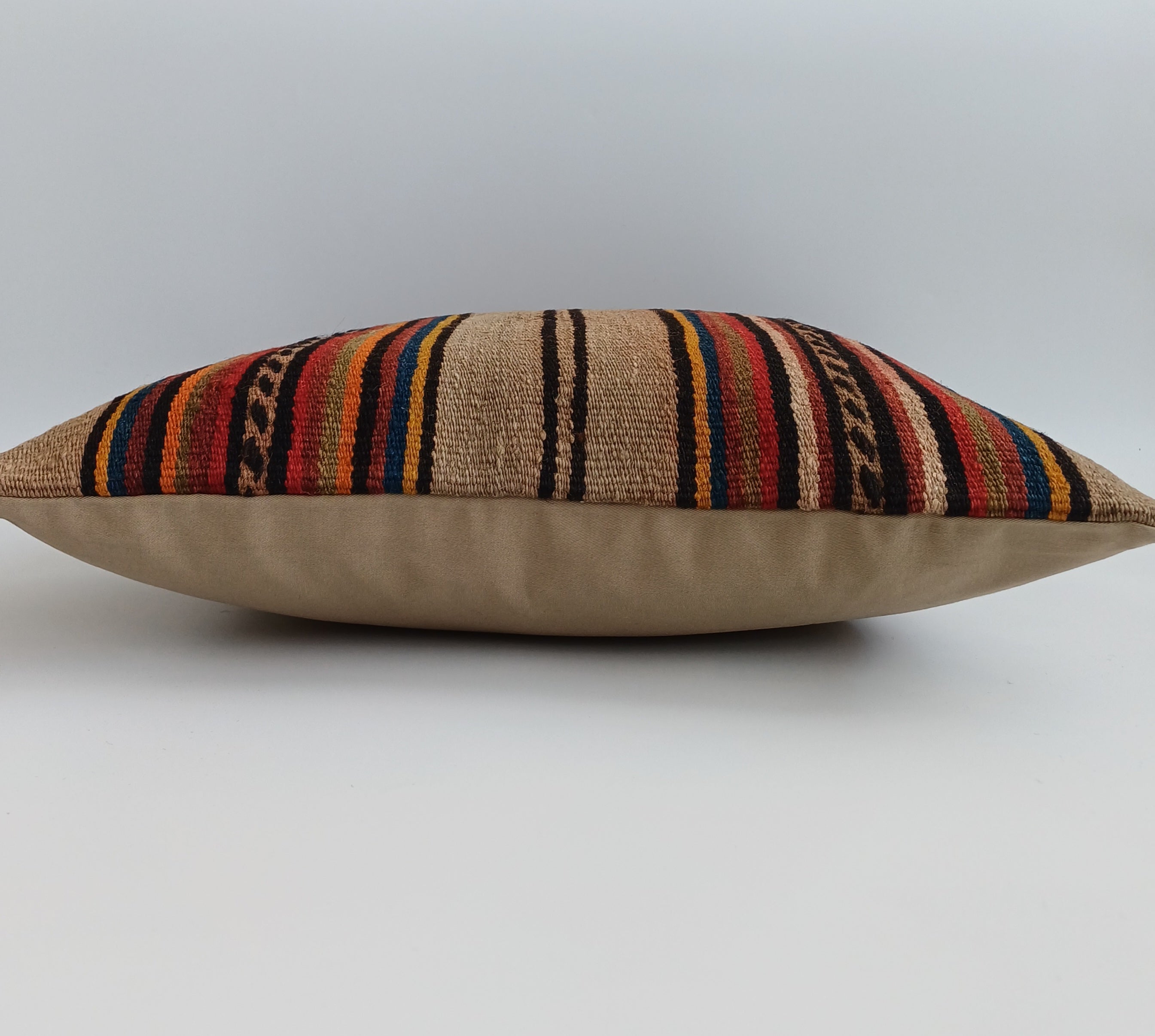 Vintage Turkish Rug Cushion Cover 18''x18'' / 45x45 CM