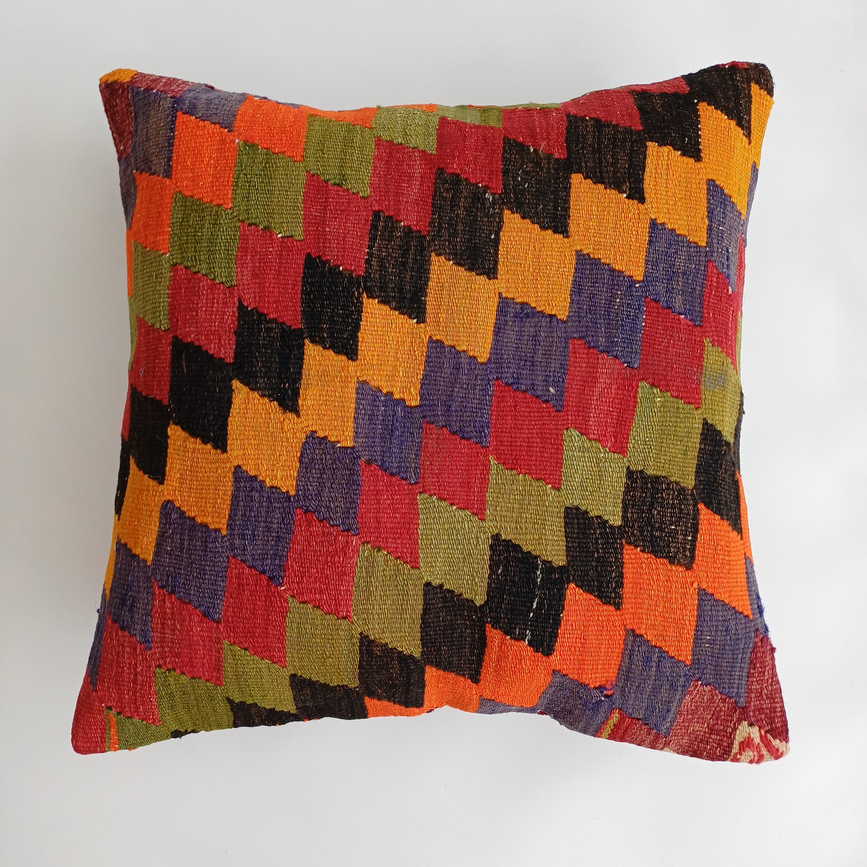 Vintage Turkish Cushion Cover 24''x24'' / 60x60 CM
