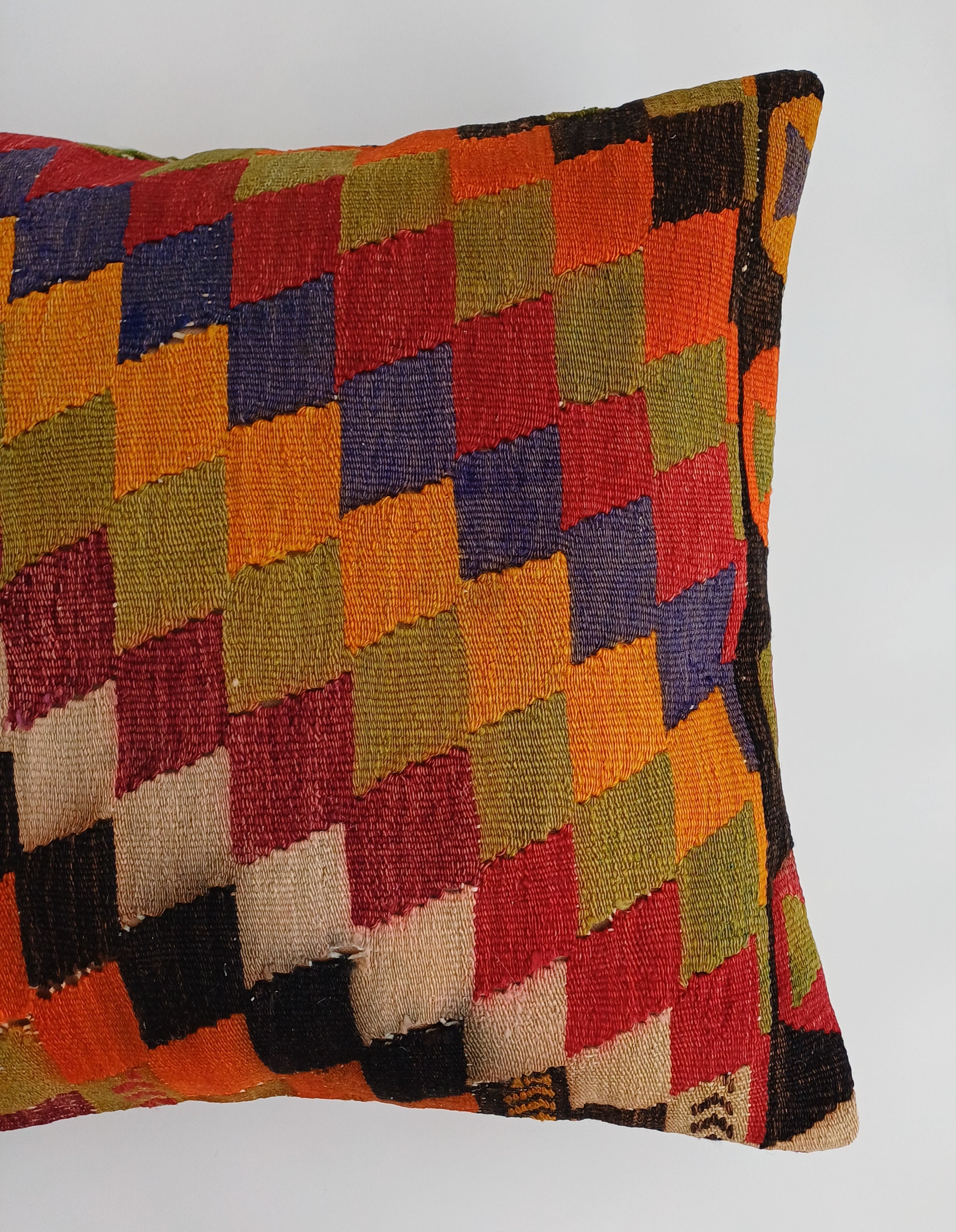 Vintage Turkish Cushion Cover 24''x24'' / 60x60 CM