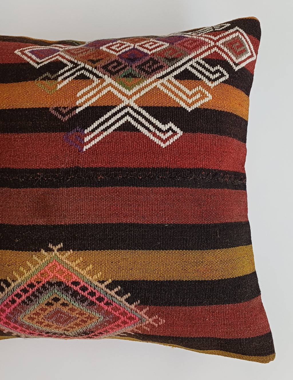 Handmade Multicolour Turkish Cushion Cover 20''x20'' / 50x50 CM