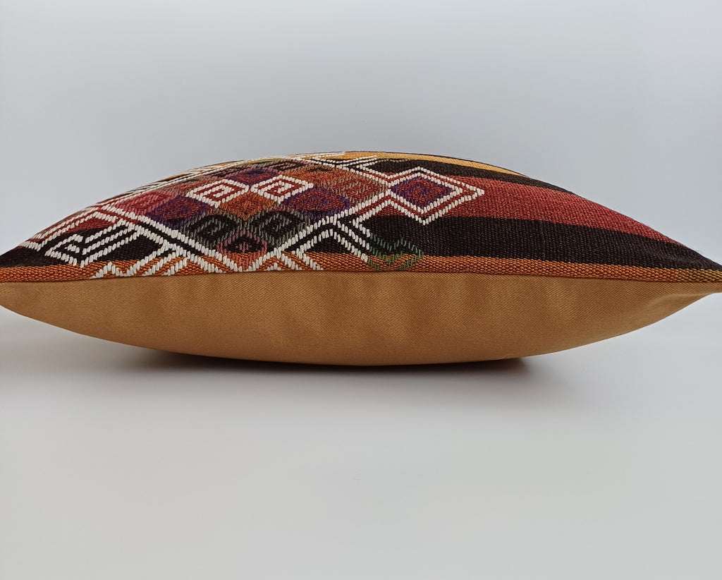 Handmade Multicolour Turkish Cushion Cover 20''x20'' / 50x50 CM