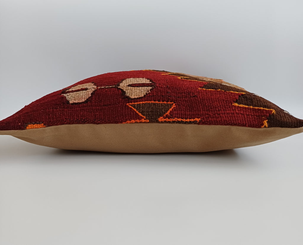 Handmade Multicolour Turkish Cushion Cover 20''x20'' / 50x50 CM