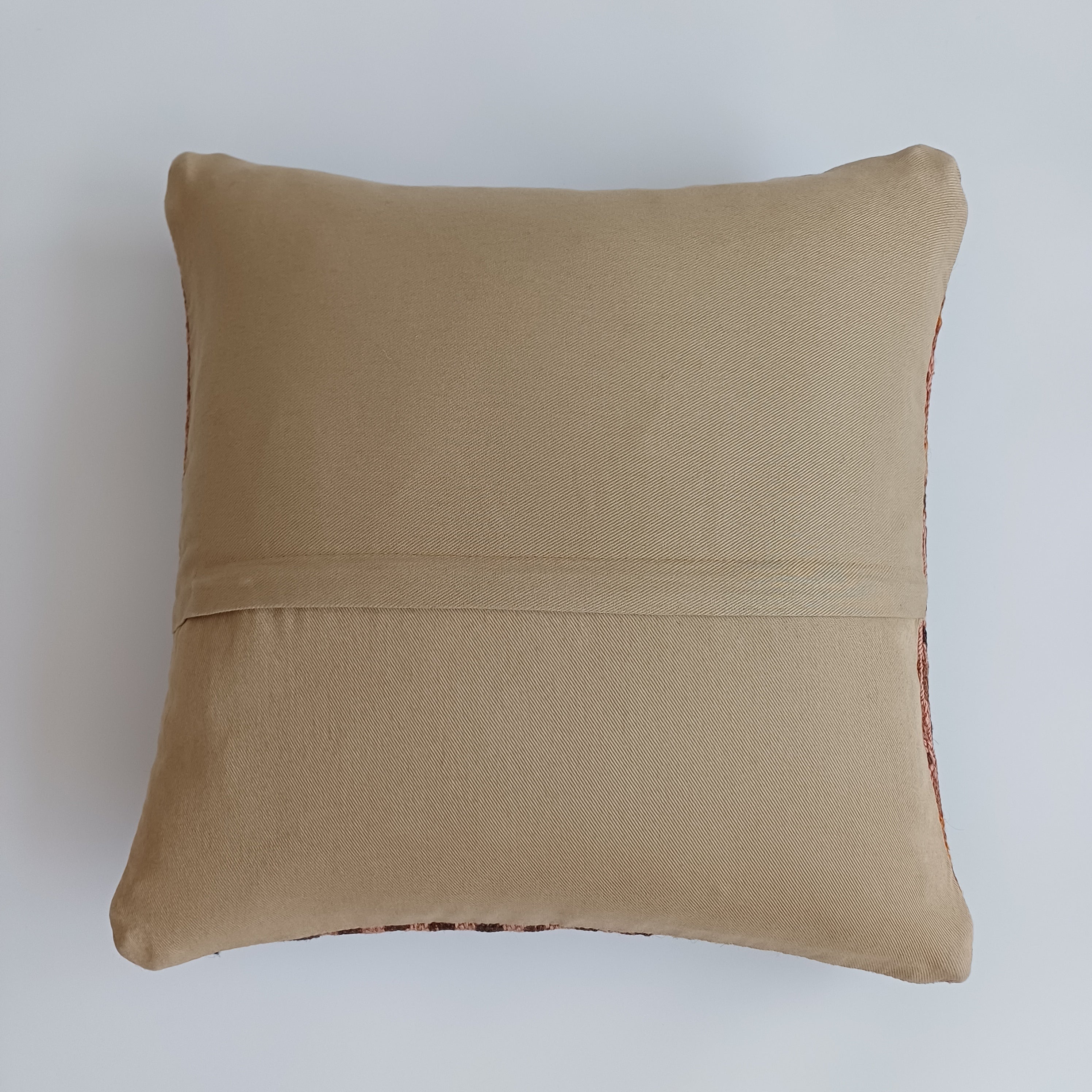 Handmade Multicolour Turkish Rug Cushion Cover 18''x18'' / 45x45 CM