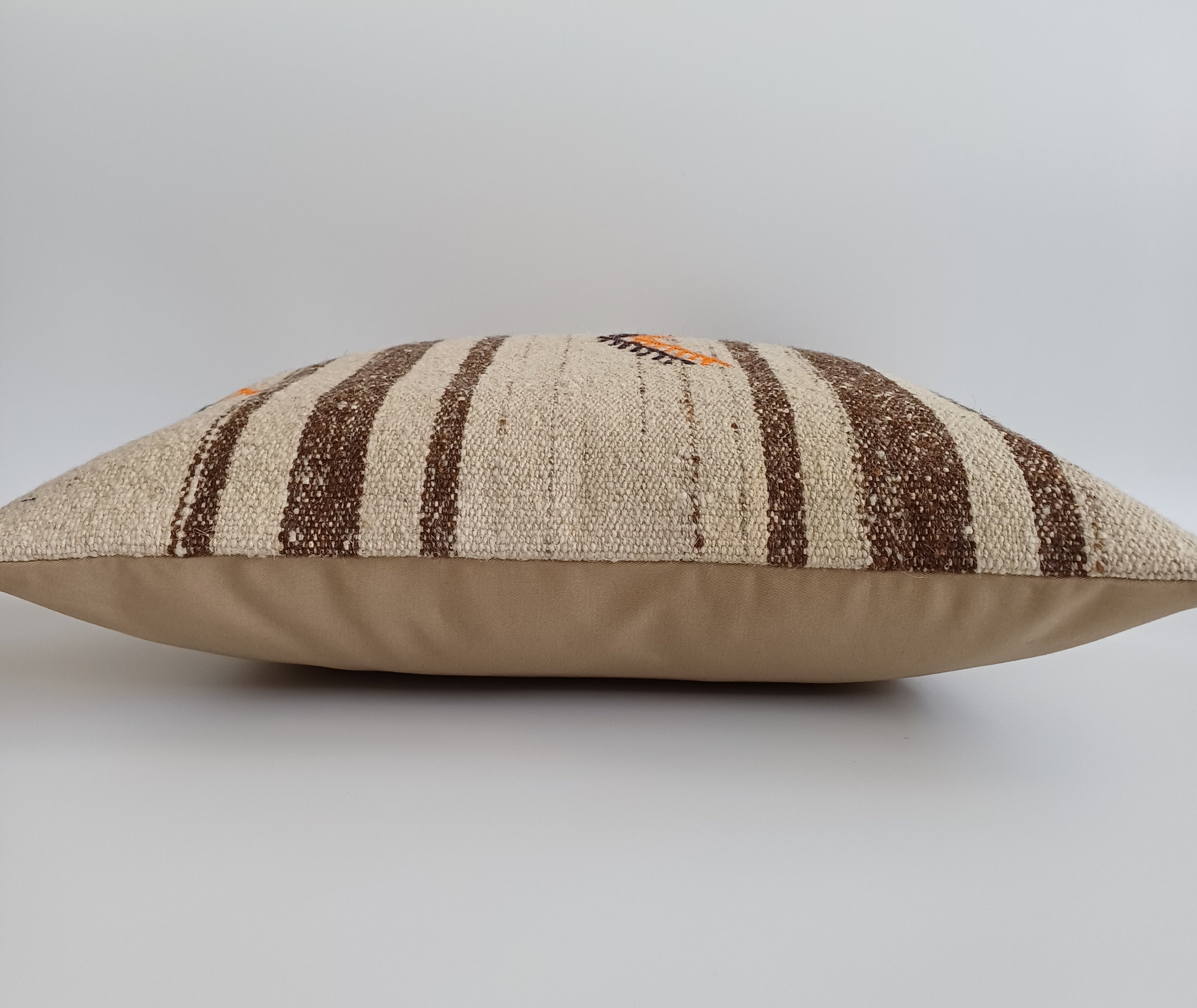 Handmade Turkish Rug Cushion Cover 18''x18'' / 45x45 CM