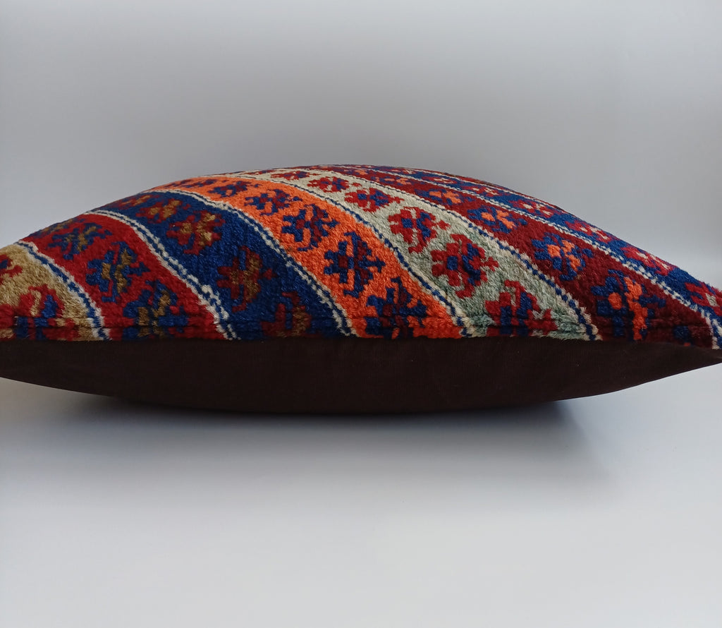 Vintage Turkish Cushion Cover 24''x24'' / 60x60 CM