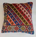 Vintage Turkish Cushion Cover 24''x24'' / 60x60 CM