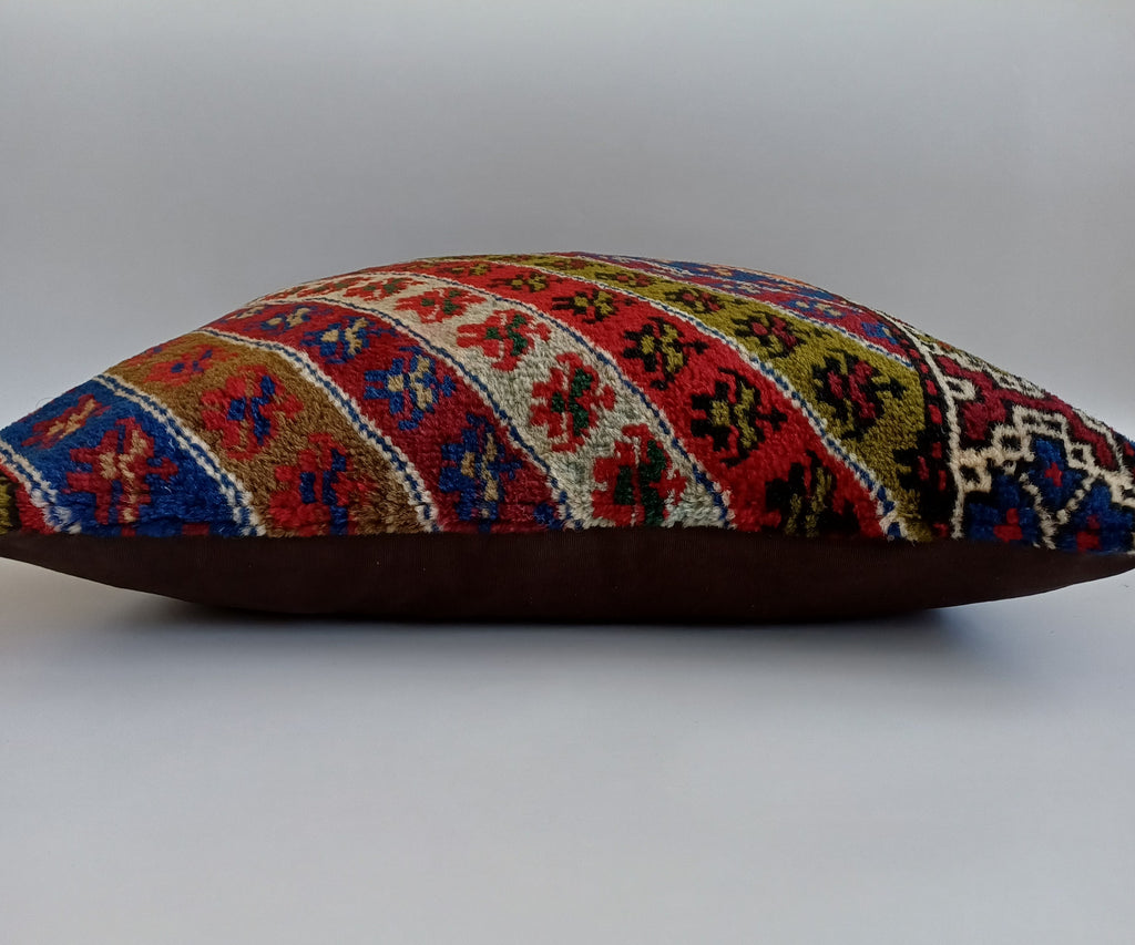 Vintage Turkish Cushion Cover 24''x24'' / 60x60 CM