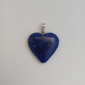 Lapis Lazuli Handmade Heart Pendant 3x3.2 CM