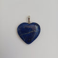 Lapis Lazuli Handmade Heart Pendant 3x3.7 CM