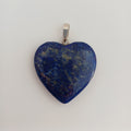 Lapis Lazuli Handmade Heart Pendant 3.2x3.4 CM