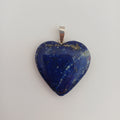 Lapis Lazuli Handmade Heart Pendant 2.8x3.1 CM
