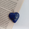 Lapis Lazuli Handmade Heart Pendant 2.7x2.9 CM