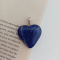 Lapis Lazuli Handmade Heart Pendant 2.4x2.7 CM