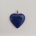 Lapis Lazuli Handmade Heart Pendant 3.2x3.4 CM