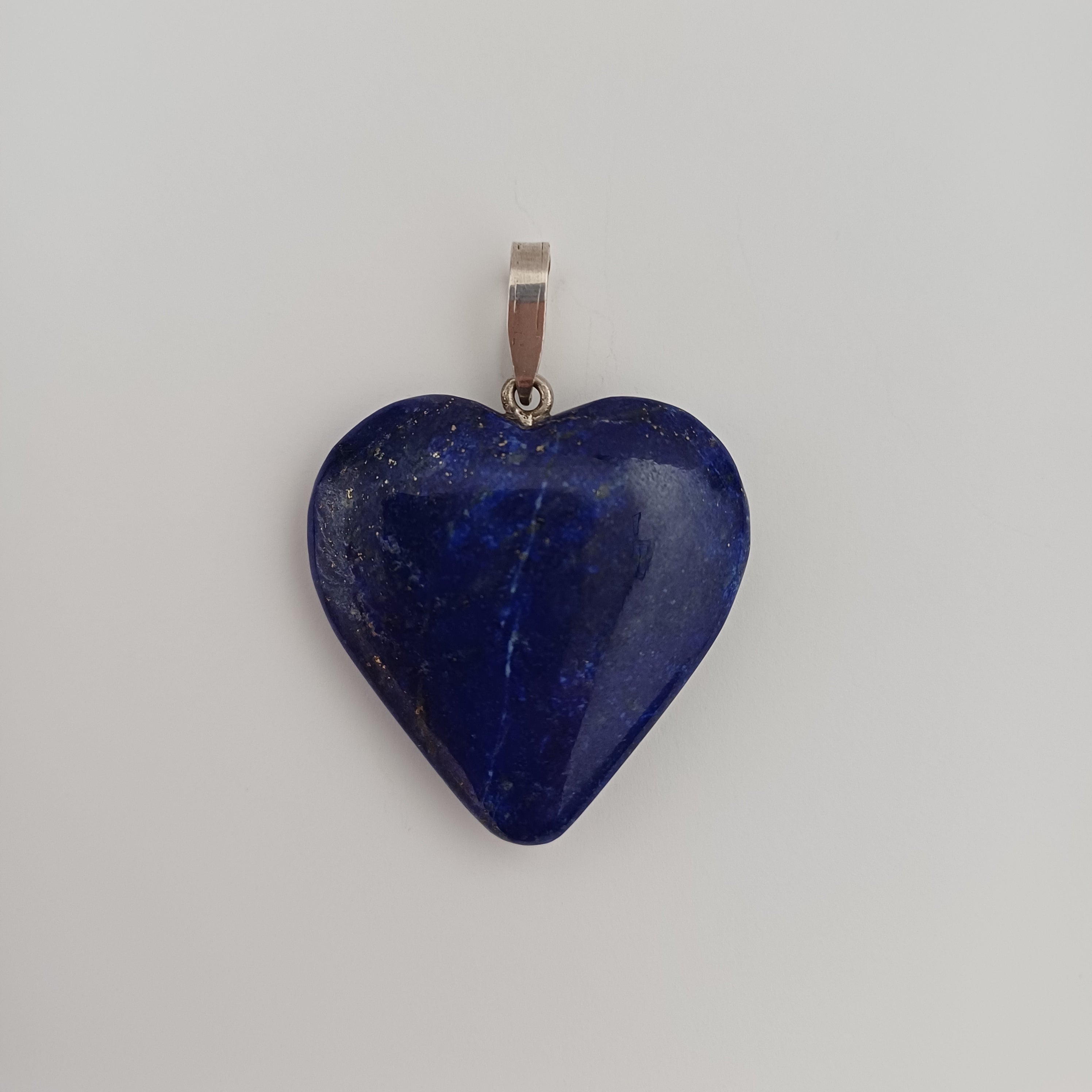 Lapis Lazuli Handmade Heart Pendant 2.8x2.7 CM