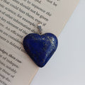 Lapis Lazuli Handmade Heart Pendant 2.6x2.8 CM