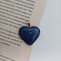 Lapis Lazuli Handmade Heart Pendant 2.4x2.9 CM