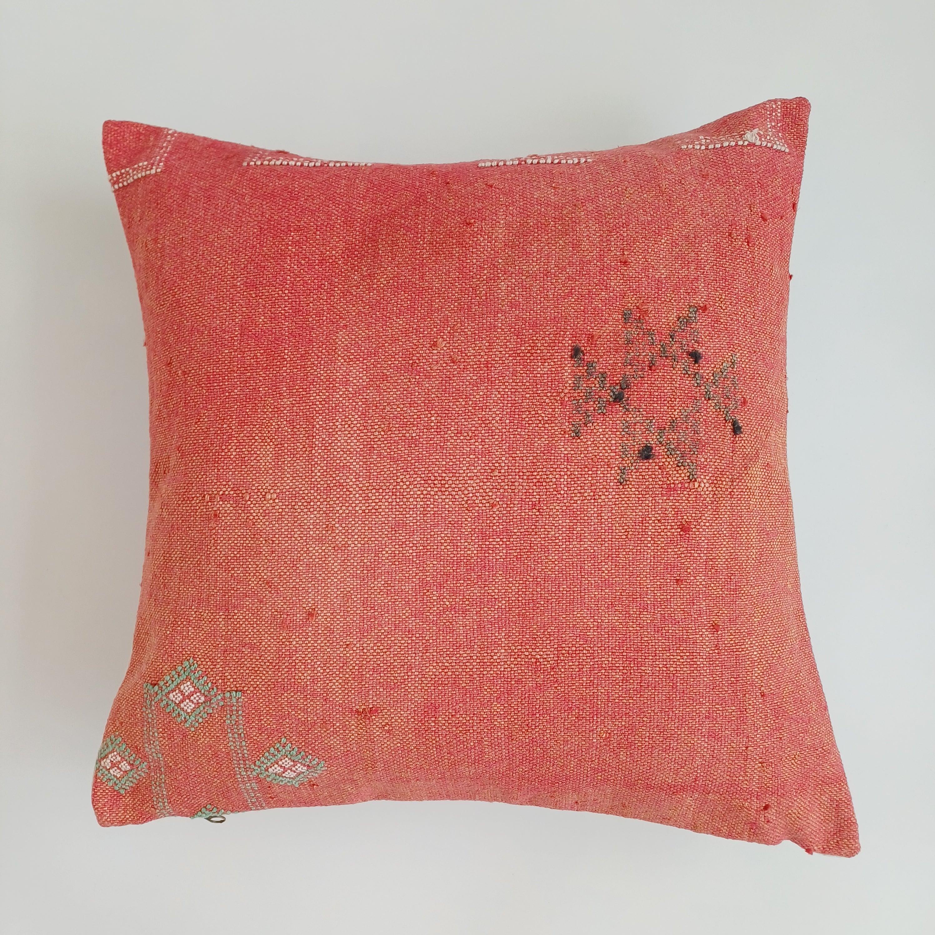 Moroccan Cactus Silk Cushion Cover 20''x20'' / 50x50 CM