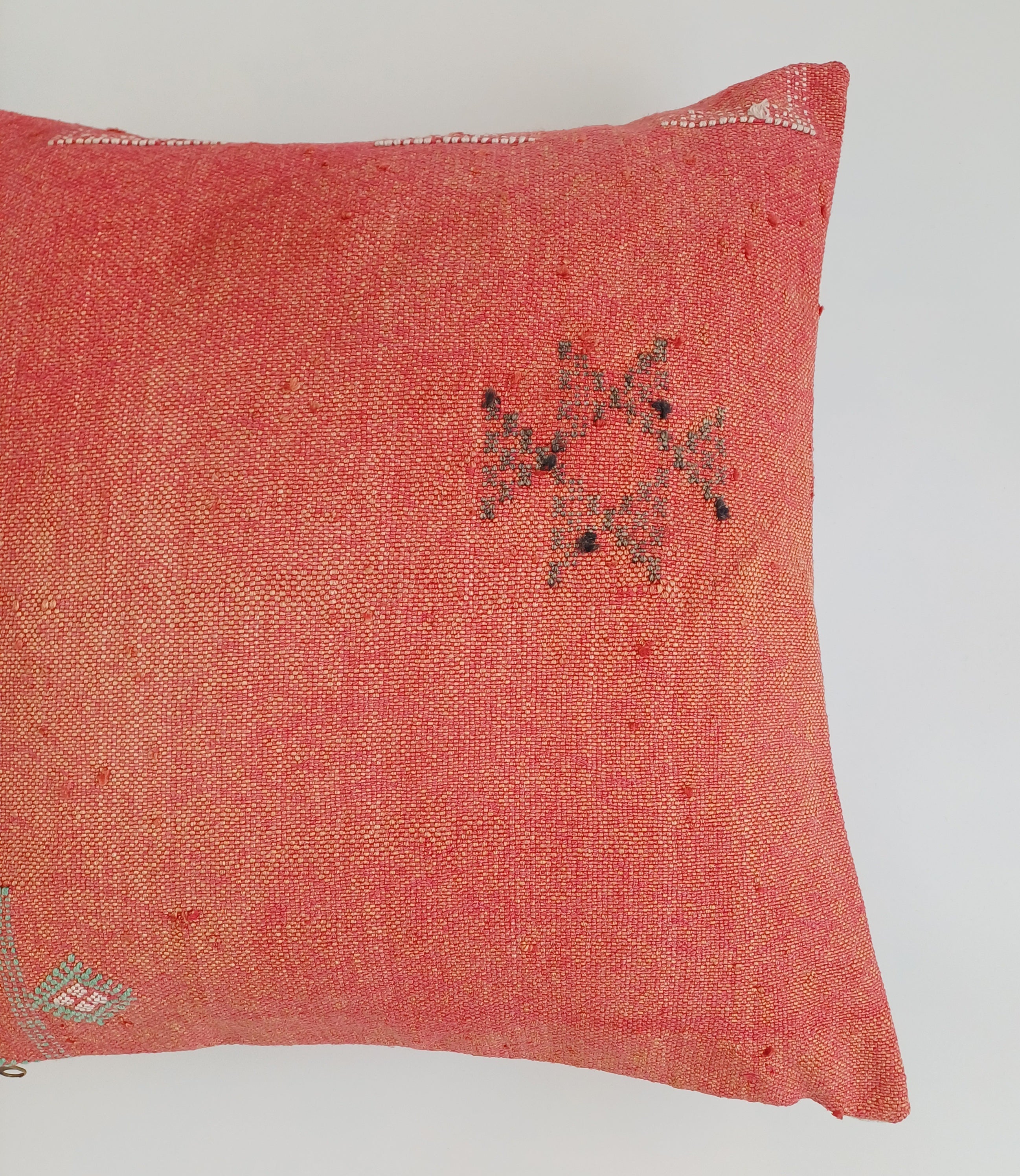 Moroccan Cactus Silk Cushion Cover 20''x20'' / 50x50 CM