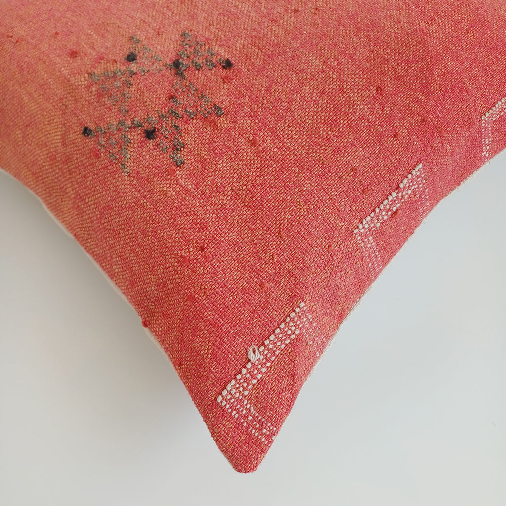 Moroccan Cactus Silk Cushion Cover 20''x20'' / 50x50 CM