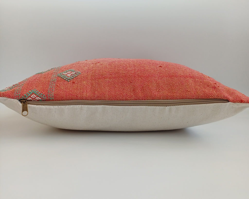 Moroccan Cactus Silk Cushion Cover 20''x20'' / 50x50 CM