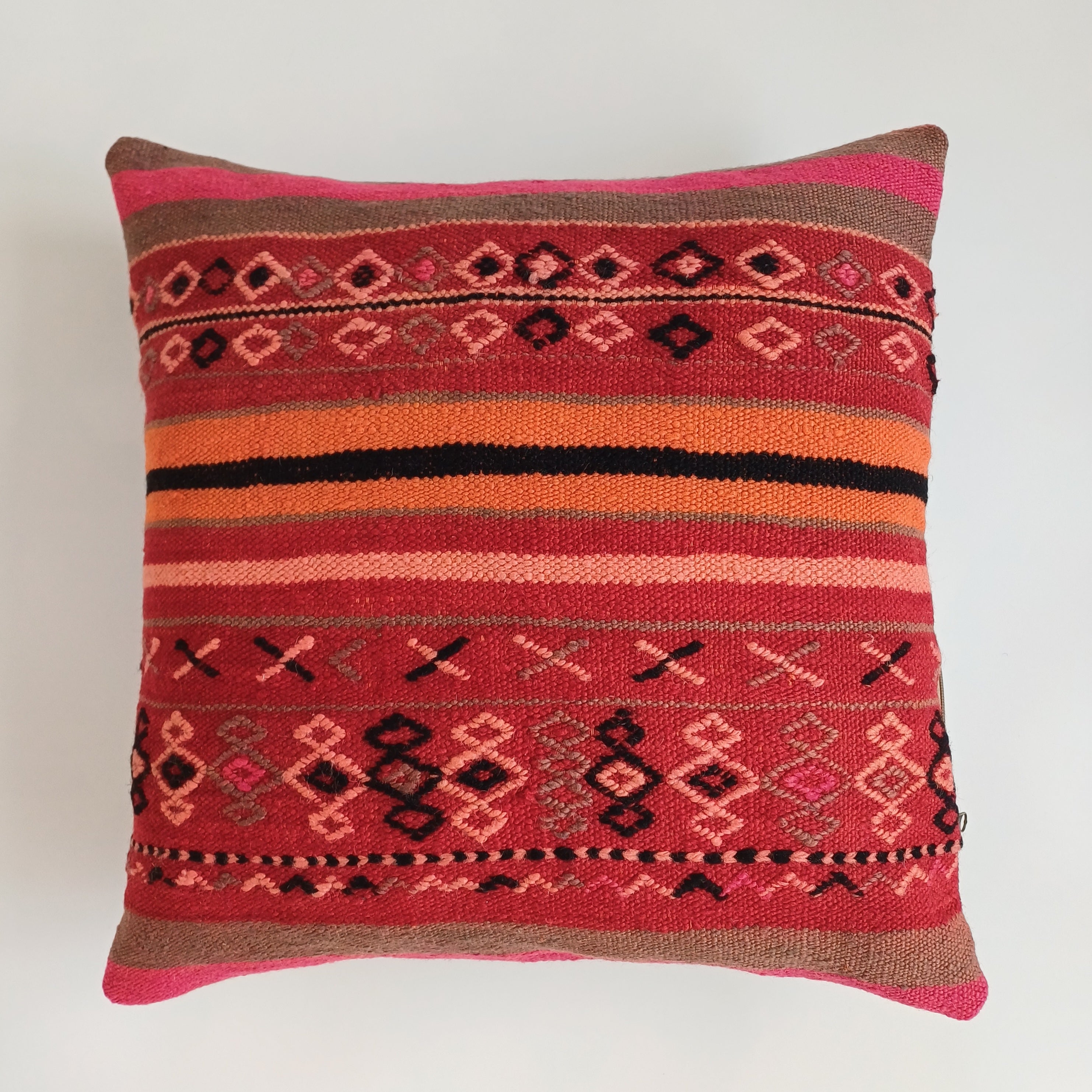 Moroccan Multicoloured Cushion Cover 20''x20'' / 50x50 CM