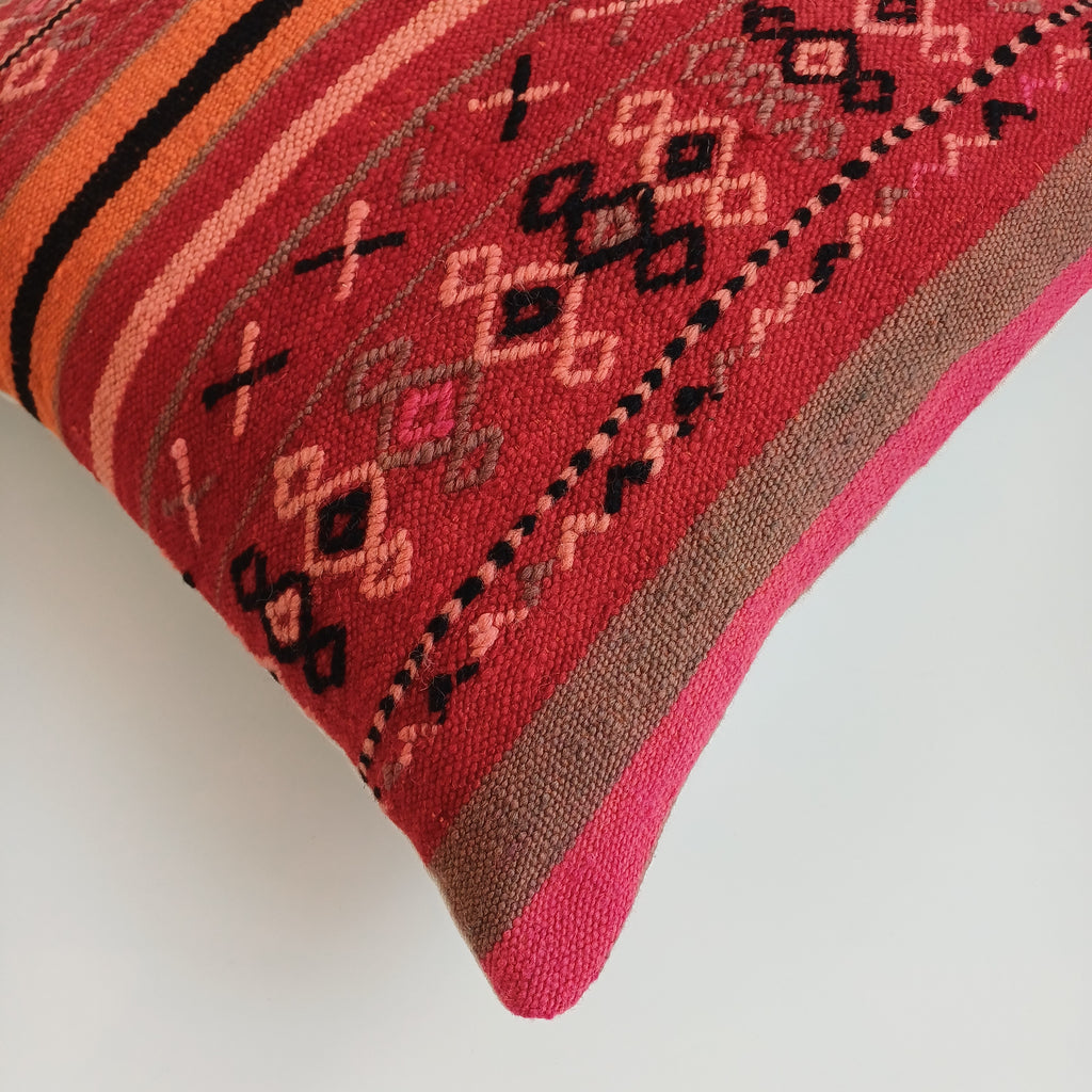Moroccan Multicoloured Cushion Cover 20''x20'' / 50x50 CM