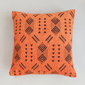 Sun kissed Orange Velvet Moroccan Cushion Cover 20''x20'' / 50x50 CM