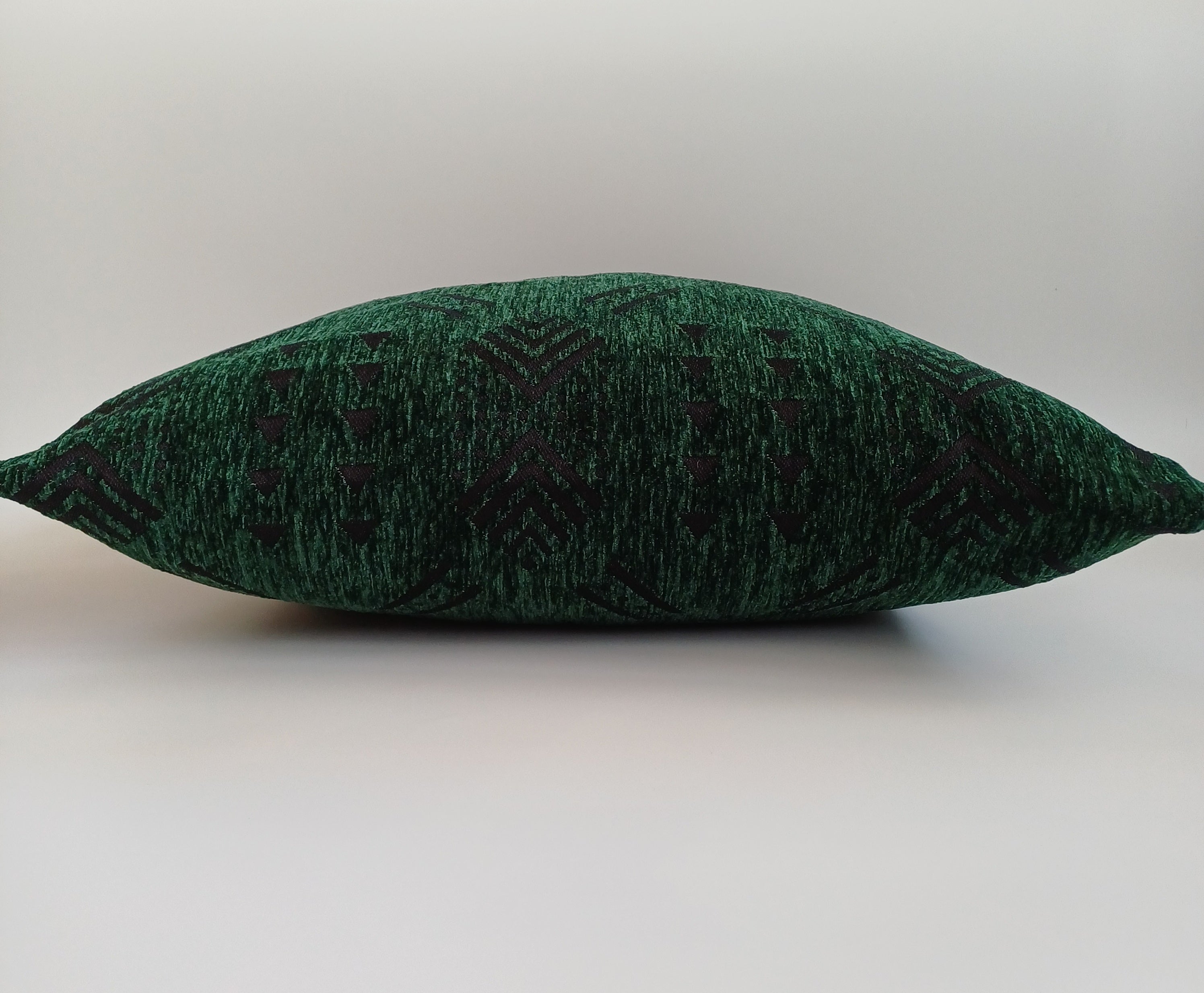 Emerald Green Velvet Moroccan Cushion Cover 20''x20'' / 50x50 CM