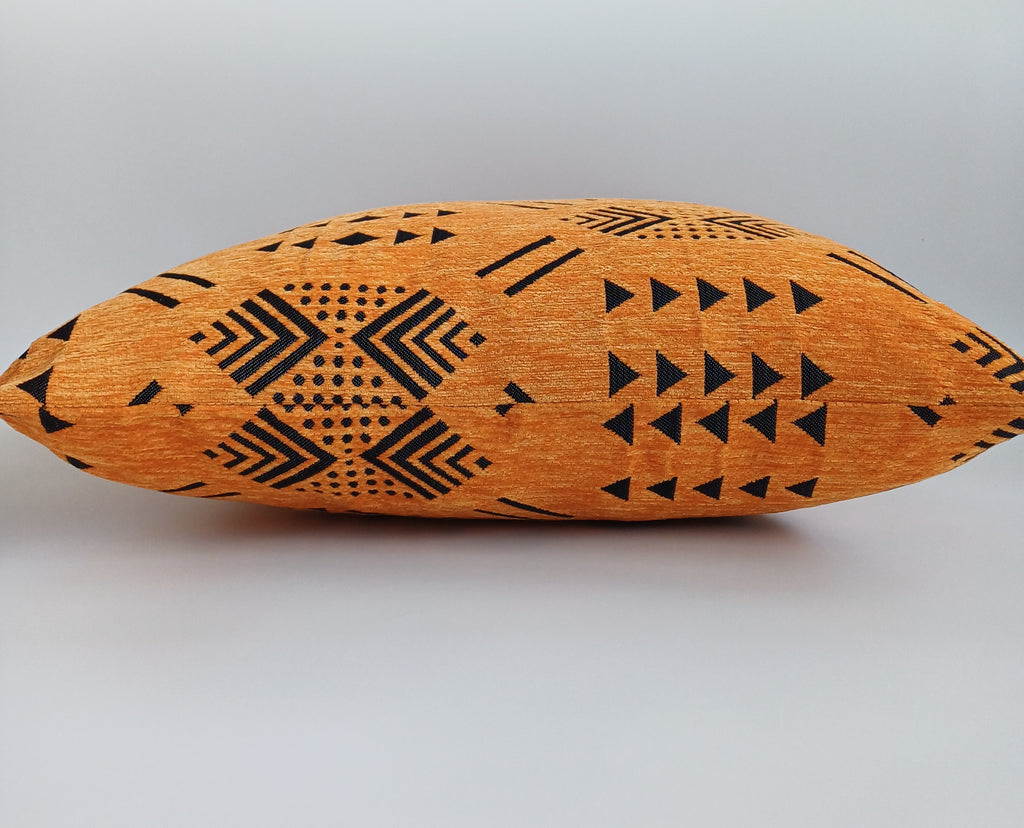 Saffron Velvet Moroccan Cushion Cover 20''x20'' / 50x50 CM