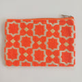 Moroccan Sunset Orang Handmade Velvet Pouch 20x14 CM