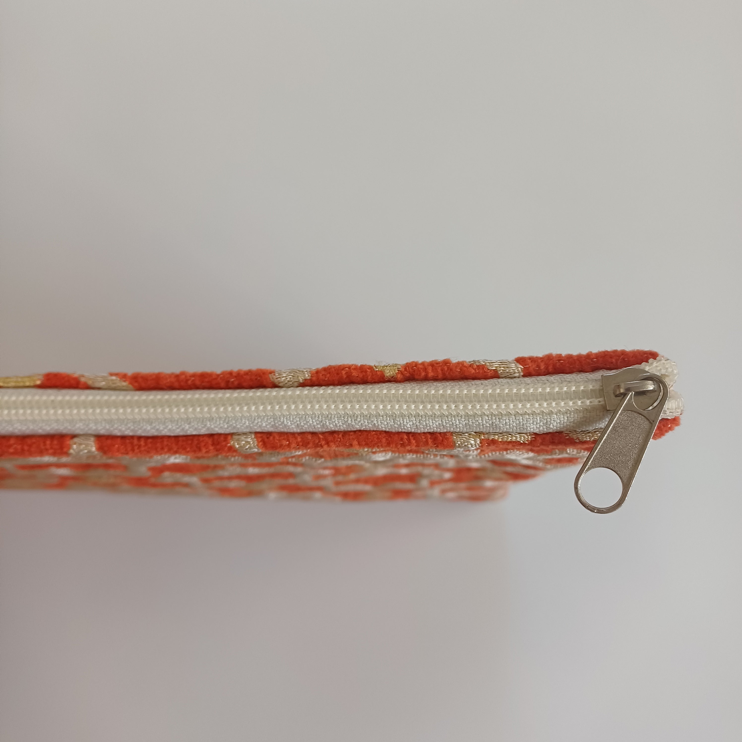 Moroccan Rust Orange Handmade Velvet Laptop Sleeve 33x25 CM