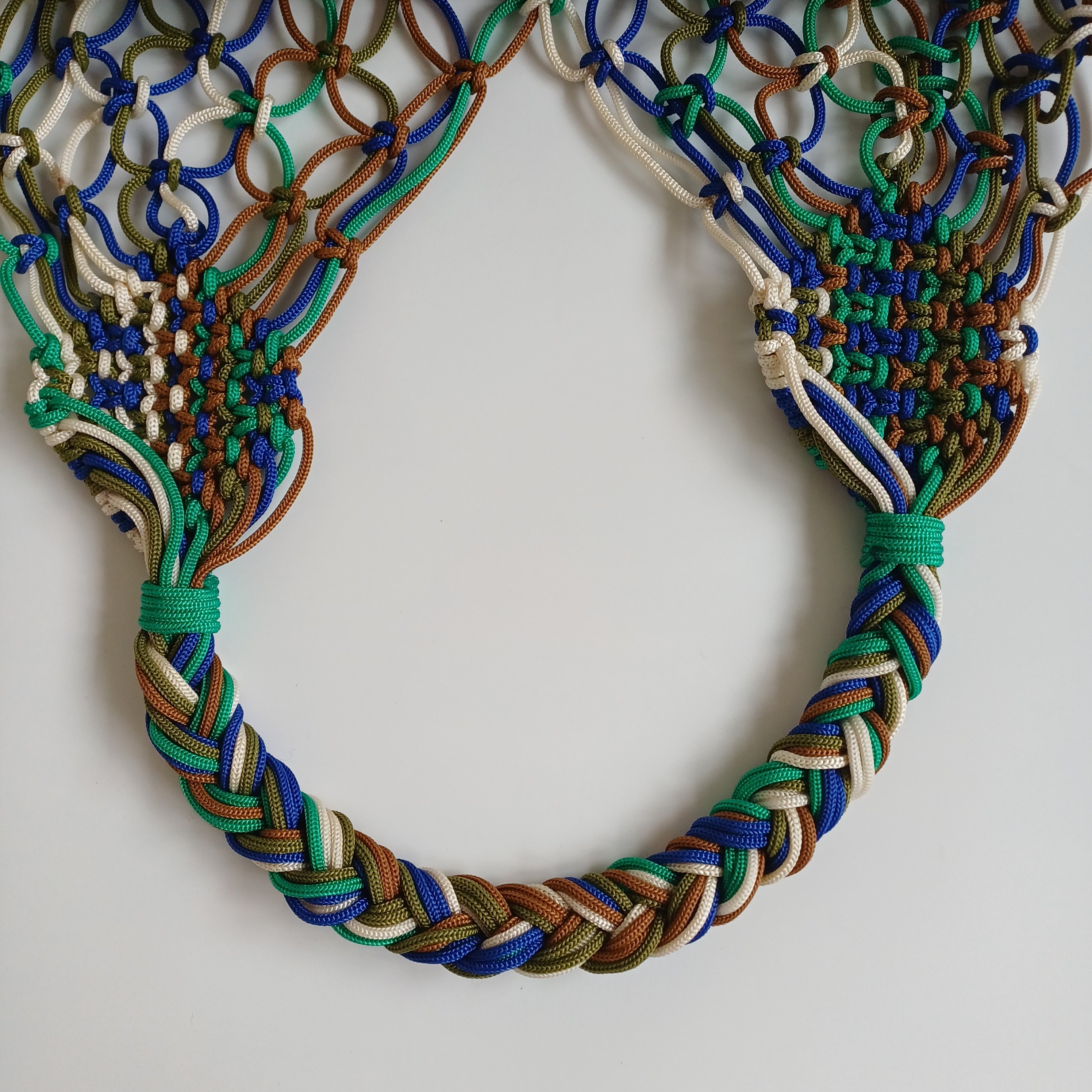 Moroccan Handmade Multicolour Crochet Tote Bag 53x35 CM