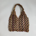 Moroccan Handmade Multicolour Crochet Tote Bag 54x37 CM